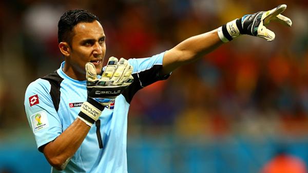 Keylor Navas in goals for Costa Rica during their World Cup exit to the Netherlands.