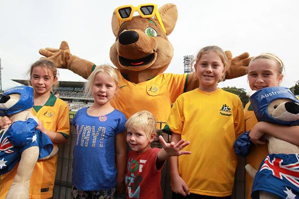 Every ticket to the Socceroos farewell match on Monday night includes express public transport.