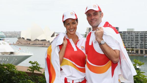 Simon Hill and Stephanie Brantz are media ambassadors for the Asian Cup.