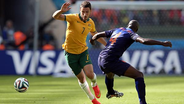Mathew Leckie looks likely to replace the suspended Tim Cahill up front against Spain.