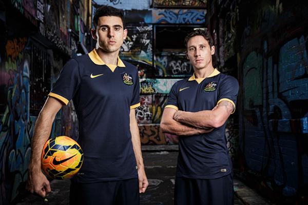 Nike and FFA unveil Socceroos away strip
