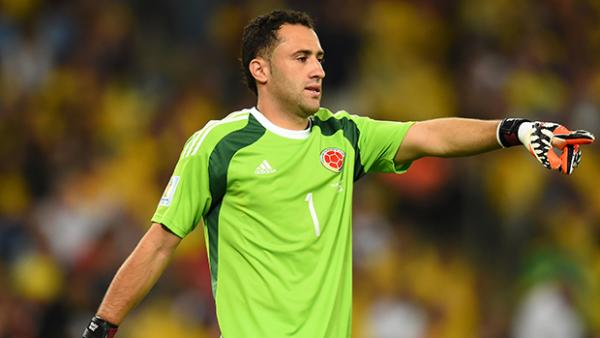 Ospina starred for Colombia at the FIFA World Cup in Brazil.