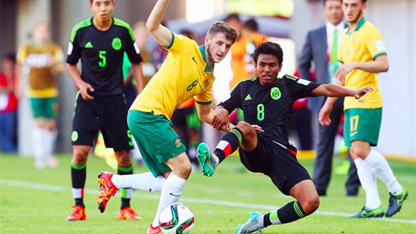 Joey Jake Brimmer rides a challenge against Mexico