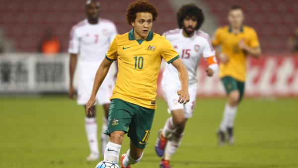 Mustafa Amini is one of the uncapped players in the latest Socceroos squad.
