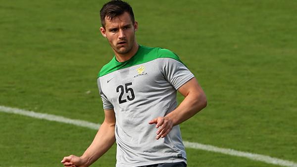 Bailey Wright is set to make his Socceroos debut against Saudi Arabia.