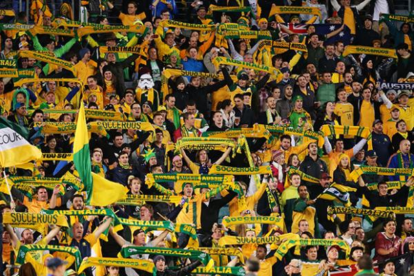 The Socceroos will be hoping for a big crowd when they tackle South Africa on May 26.