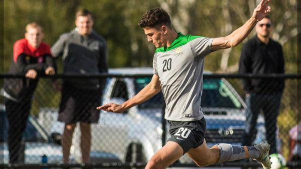 George Blackwood netted twice in the opening 20 minutes against Singapore.