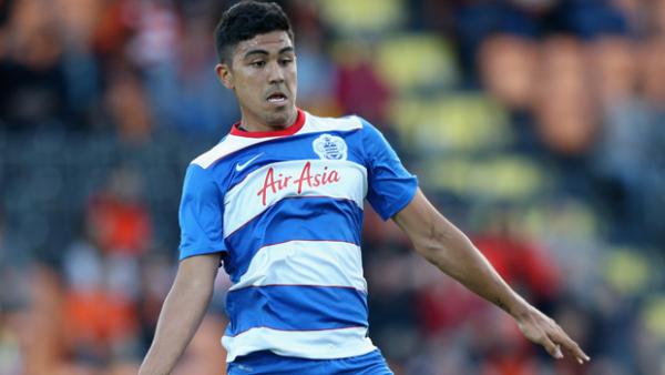 Massimo Luongo on the ball for QPR.