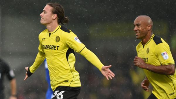 Jackson Irvine scored in Burton Albion's win over Rotherham.