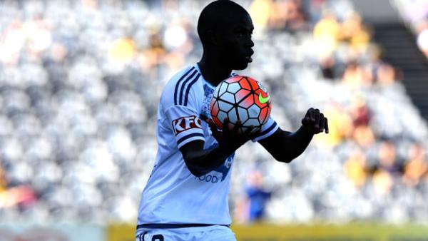 Melbourne Victory fullback Jason Geria is on the new faces in the Caltex Socceroos squad.