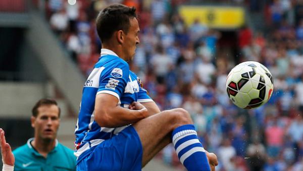 Trent Sainsbury in action for PEC Zwolle.