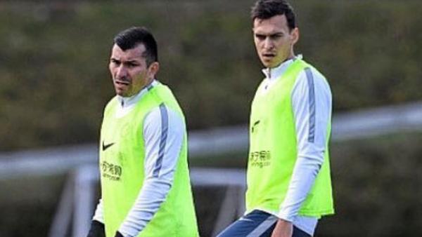 Trent Sainsbury in action during an Inter Milan training session. Image: Trent Sainsbury Twitter.