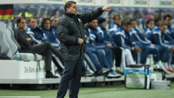 Ange Postecoglou is expecting a tough examination against Greece in Sydney and Melbourne.
