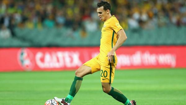Caltex Socceroos defender Trent Sainsbury.