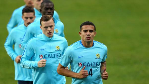 Tim Cahill says he'll discuss his club future after Tuesday's clash with Greece in Melbourne.