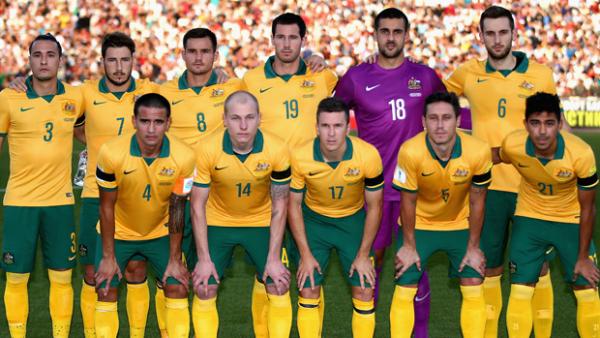 The Socceroos' starting XI for their away clash against Tajikistan.