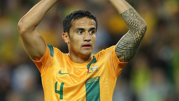 Tim Cahill's famous 'art work'.